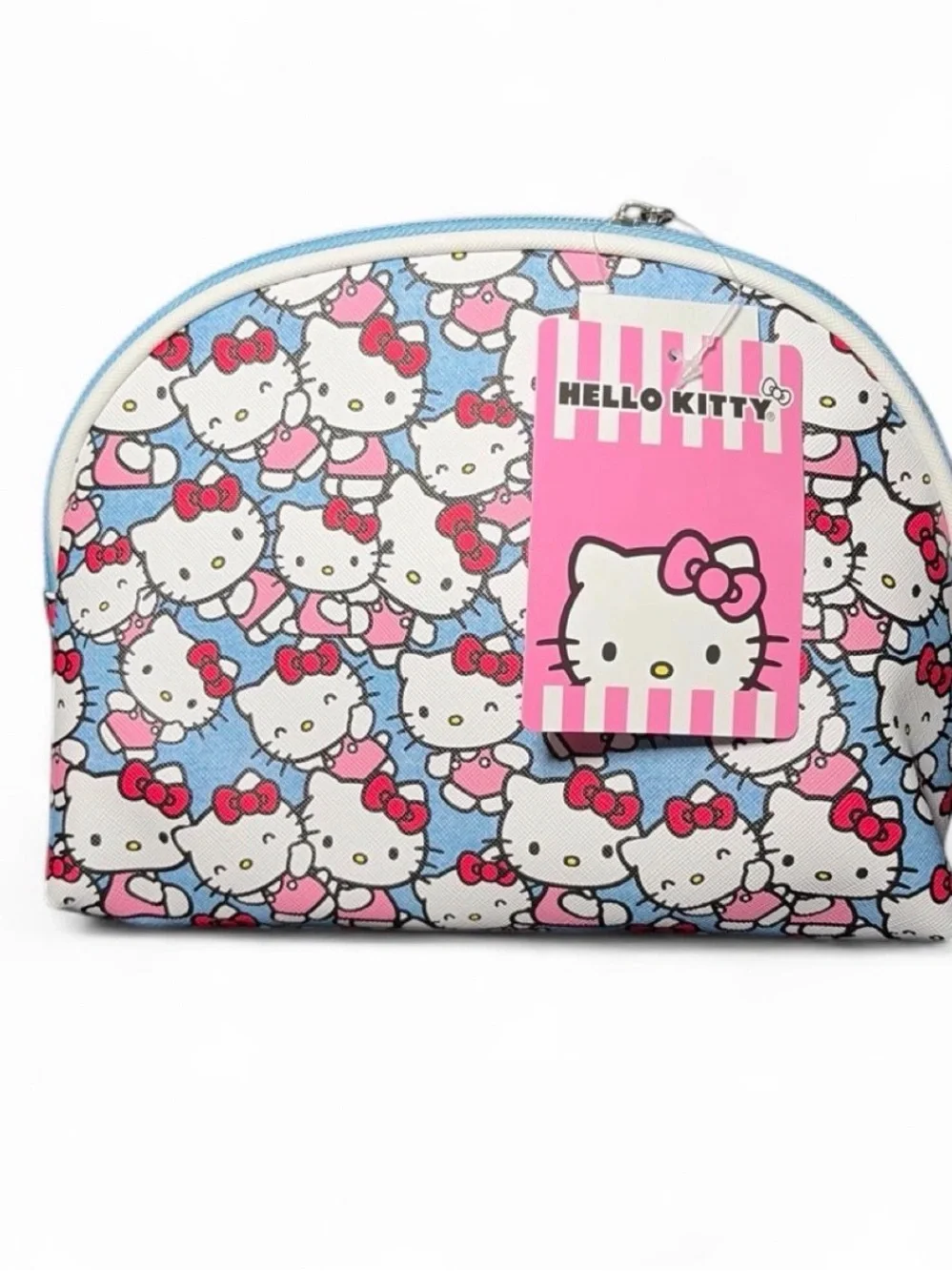 Hello Kitty Kids Cosmetic Pouch in Pink and Blue